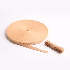 방구석상인 헤링본 면 테이프 끈 45m, 1개, 라이트커피-10mm