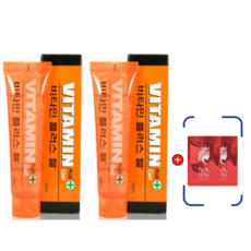고려티엠 비타민 플러스젤 대용량 수분 바디 마사지 수용성 러브 커플, 2개, 100ml