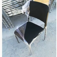 오케스트라체어 무대의자 현약기 합주 공연 기타 연주용 스툴 벤치 연주 단원, 블랙다리 블랙천