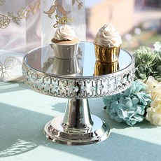 케이크 스탠드 플레이팅 아크릴 컵케이크 디스플레이 머핀, 1개