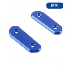 【Ibuy部品】R15 V3 V4 R15M 後視鏡蓋 CNC鋁合金 後視鏡座裝飾片 改裝, 1個, 藍-後視鏡飾蓋(一對)