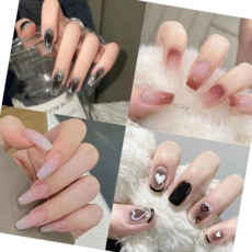 붙이는네일 붙이는 네일 네일팁 56종 LM-0339, LM-026, ONE