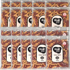 아침애간식 애견용 버거, 오리+연어(HACCP인증), 100g, 20개