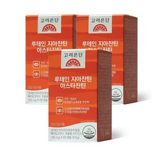 고려은단 루테인 지아잔틴 아스타잔틴, 60정, 3개