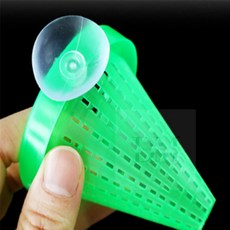 물고기밥그릇 사료보관용기, 그린