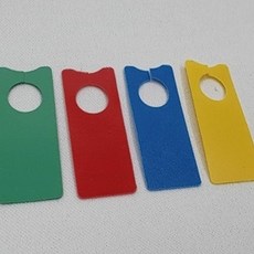 식집사 걸이형 식물 라벨 이름표 100P 수목표찰 수목원 인식표, 없음