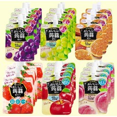 일본곤약젤리 일본젤리 타라미 과일 일본 곤약 젤리 파우치 6종 24팩 다양하게 맛보기 세트, 1개