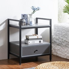 DJAGSO 디자인 람디 모던 협탁 SI1-24, 03.모던협탁_그레이