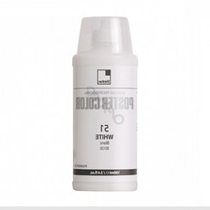 드리오샵 신한 포스터칼라 보틀 100ml 화이트 흰색