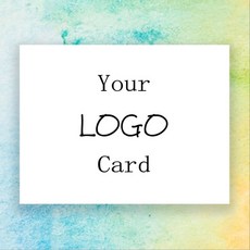 청첩장 장식 감사 카드 축하 결혼식 비즈니스 생일 사진 초대장 엽서 로고 선물 디자인, 20pcs one side, 9x5cm