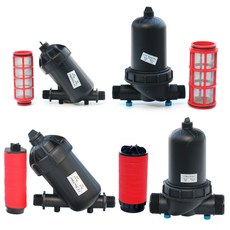 농사용 여과기 필터 관수자재 하우스 농업용 순환 스프링쿨러 관개 메쉬 급수 연못 자재 장비, 1개