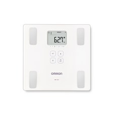 OMRON 歐姆龍 藍牙體重體脂肪計 HBF-222T 體脂計, 1個, 白
