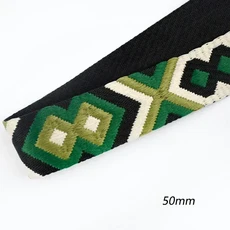 2-5미터 미티 폴리에스터 자카드 웨빙 테이프 38/50mm 백팩 스트랩 리본 벨트 의류 바인딩 밴드 DIY 재봉, 02 2Meters, 22 04-50mm