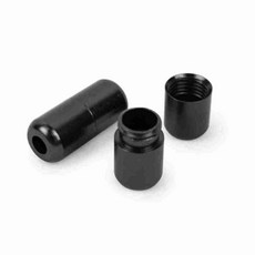 운동화 끈 정리 캡 블랙 2개입 신발끈고정