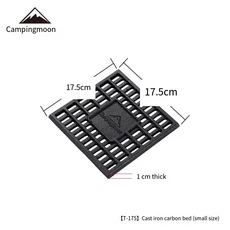 숯불 그릴 오븐 바베큐 항아리 요리 스모커 패키지 장작 주철 대형 화덕 뚜껑 헤비 펜션, 01 T-175