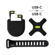 【Bone蹦克官方】自行車手機充電套組運動 充電 收納 lightning usb-c usb-a, USB-C/USB-C