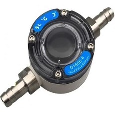 D1606-6D-PPS-F 연동 펌프 액체 맥동 댐퍼 10mm 바브 커넥터 산 및 알칼리 화학 디스펜싱 시스템용