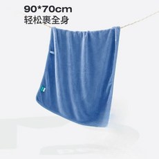 寵物浴袍 狗狗吸水毛巾 加厚速乾, 1個, 藍色