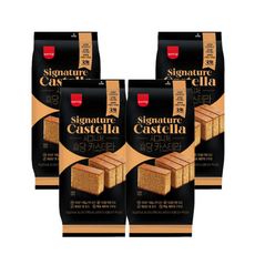 삼립 시그니처 흑당 카스테라, 4개, 500g