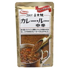 日本 Cosmo 直火烤製咖哩顆粒 中辣味, 1包, 170g