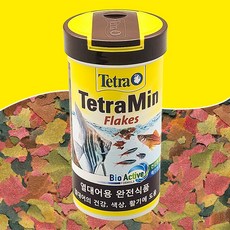 [당일출고 : 평일4시30분이전] 테트라 민 250ml 모든 열대어 관상어 사료 먹이 밥 구피 베타, 1개