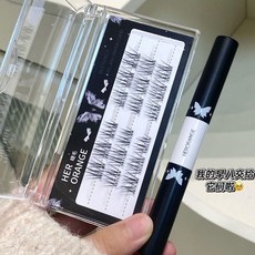 HERORANGE雙頭膠水 定型 持久 防水 防汗 透明 自然 速乾 溫和, 1個