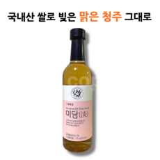 초록마을 미담 청주, 370ml, 1개