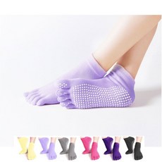 미끄럼방지 운동 유발가 안정적인 스트레칭 요가 여자 논슬립 포근한, 회색