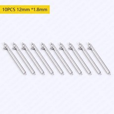 20mm 22mm 10 개 1 8mm 직경 시계 핀 수리 도구 및 키트 퀵 릴리즈 시계 스트랩 스프링 바 핀 24mm 18mm 2 m 16mm 19mm, 10pcs 12mm 1 8mm