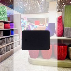 양면 블랙 POP보드 5p 메뉴판 베이커리 빵집 매장 홍보 마트, 소