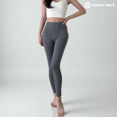노 y존 마린웨이브 9부 엘라스틴 레깅스 팬츠