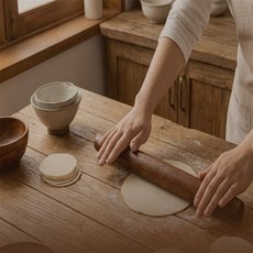 나무밀대 제빵용밀대