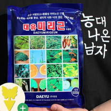 대유 미리근 수용제 500g 미량요소 아미노산 복합비료 생리장애 식물영양제, 1개