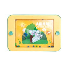 水中投籃機 可愛動物 平板水機 兒童掌上型玩具 競技趣味遊戲, 無尾熊(黃) | 平板水機 | 一個入