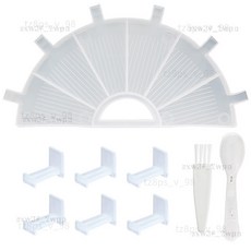 台灣公司貨 鑽石畫多功能翻鑽盤組，含點鑽筆、收納托盤及篩鑽工具，DIY鑽石繡必備, 1個, 透明多功能翻鑽盤（1號）套裝