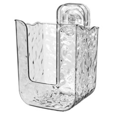 벽걸이 습식 물티슈 디스펜서 흡착 컵 포함 쉬운 설치 주방 및 욕실에 다용도 보관 케이스, 벽걸이 습식 물티슈 디스펜서, 흡착 컵 포함, 쉬운 설, 1, 1