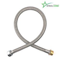 국산 싱크대호스 200cm 연장 원홀 씽크대 조절대 앵글밸브 주방 수전 고압 호수, 1개