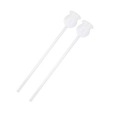 과학 실험을 위한 Luxshiny 2pcs 붕규산염 유리 롱 스템 깔때기 안전 설계를 위한 실험실 충전 깔때기 Co2 수집 및 환원을 위한 화학 실험실 장비, 과학 실험을 위한 Luxshiny 2pcs 붕규산염 유
