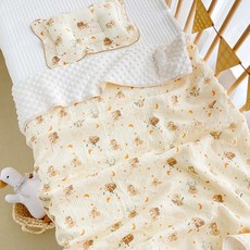 嬰兒紗布毯 嬰兒被毯 寶寶蓋毯 新生兒抱毯 嬰幼兒透氣被, 無尾熊-110*100CM