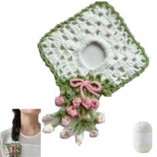 등나무꽃 머리끈만들기재료 DIY 머리끈 머리끈만들기 헤어레이스머리끈 헤어밴드 재료 뜨개바늘 수제 머리 장식품 절친 선물