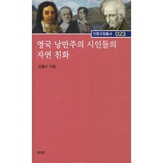 영국 낭만주의 시인들의 자연 친화, 역락, 김철수 저