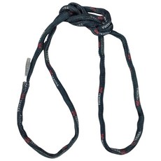 TEXORA MAMBA BLACK 曼巴超輕量扁帶環 49kN, 黑色, 1個