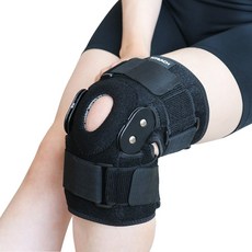 혁선생 의료용 무릎보호대 무릎 지지대 아대 Knee H-03, 1개, Black