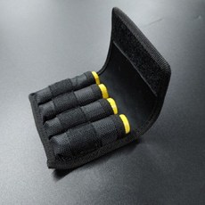 18650 충전배터리 휴대용 파우치 배터리 벨트 포켓, 1개