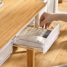 대형 책상 밑 부착식 서랍 붙이는 히든 서랍shi62jzP