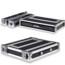 음향장비 랙 케이스 콘서트 행사 1U 보관함 마이크 수납함 콘솔 박스 수신기 알루미늄, 1개