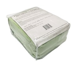 ECLATIS THE 더rapist's Choice 프리미엄 플란넬 시트 3피스 세트 마사지 테이블용 플랫 시트 매트리스 커버 및 포함화이트 299060, 세이지, 1