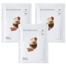 Body Goals 白奶昔 飽飽控卡白奶昔 紅茶拿鐵 高蛋白低卡 美味代餐 健康飽腹感 體重管理好幫手, 30g, 3個