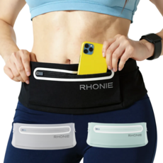 로니에 가벼운 확장형 에어리 러닝벨트, 블랙, 1개