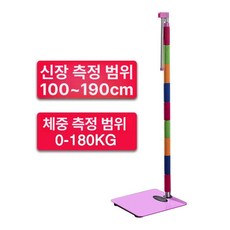 가정용 유치원 신장 체중 영유아 유아 측정기 소아과 정기검사 제품 건강검진 아이관리 키, 11.표준색상 모델 [키+몸무게] USB충전
